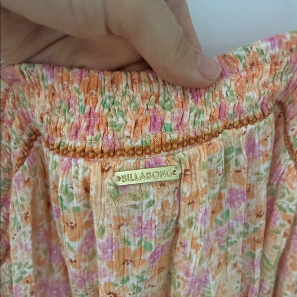 Billabong Billabong Wish For You Dress Orange and Pink Strappy Dress - Picture 10 of 12